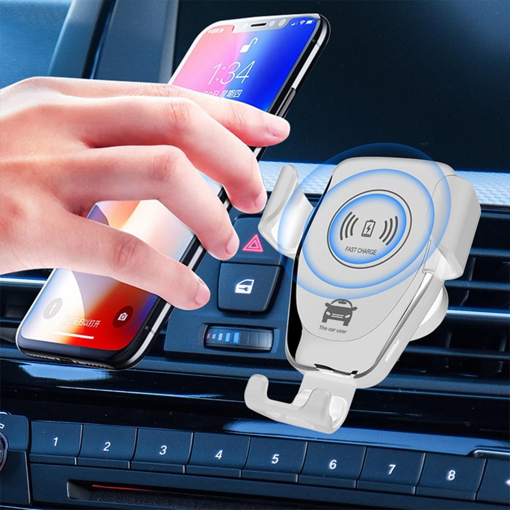 Qi2 Phone Accessories - 15W QI ที่ชาร์จไร้สายสำหรับใช้ในรถ2-In-1ที่จับโทรศัพท์มือถือปรับช่องแอร์ Mount Smart Sensor