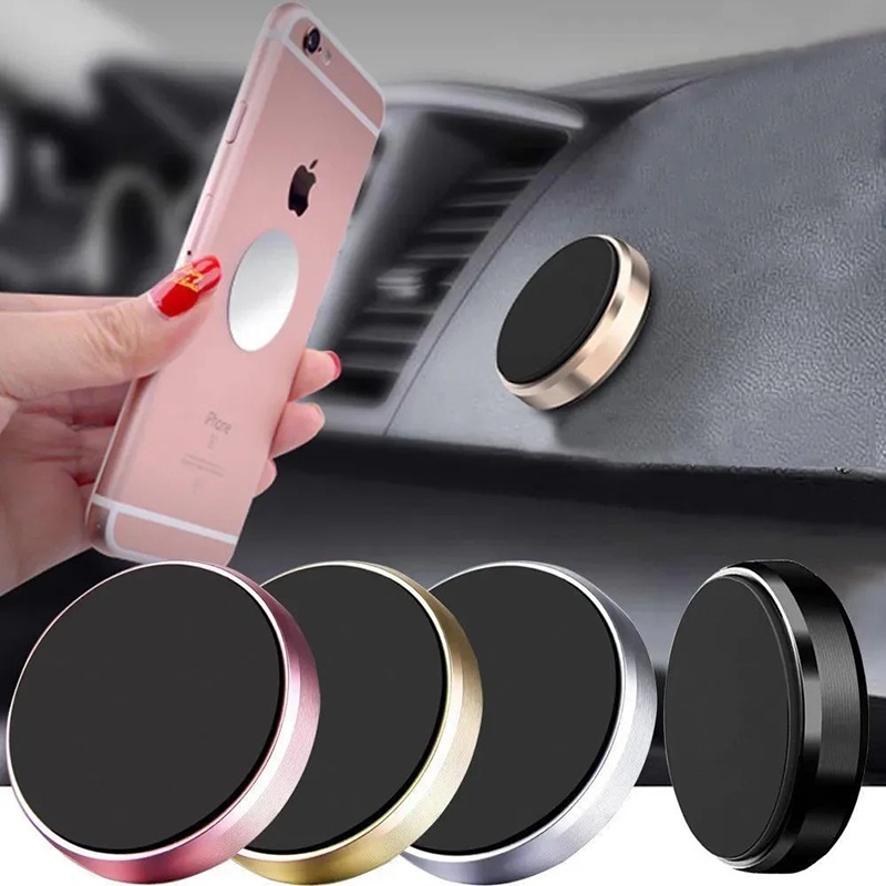 Phone Accessories Magnetic - ที่วางโทรศัพท์ในรถยนต์แบบแม่เหล็ก ที่ยึดโทรศัพท์ในรถยนต์ รองรับ GPS ที่วางโทรศัพท์มือถือในรถยนต์ สติ๊กเกอร์แม่เหล็กสำหรับ