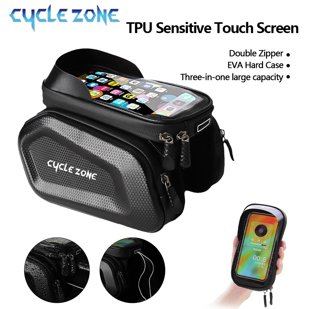 Phone Zone Accessories & Repair Lake Charles Reviews - กระเป๋าโทรศัพท์จักรยานจักรยานด้านบนกรอบท่อด้านหน้ากระเป๋าขี่จักรยานด้านหน้ากระเป๋าหน้าจอสัมผัสแผนที่ MTB จักรยานเสือภูเขากระเป๋าโทรศัพท์อุปกรณ์เสริม