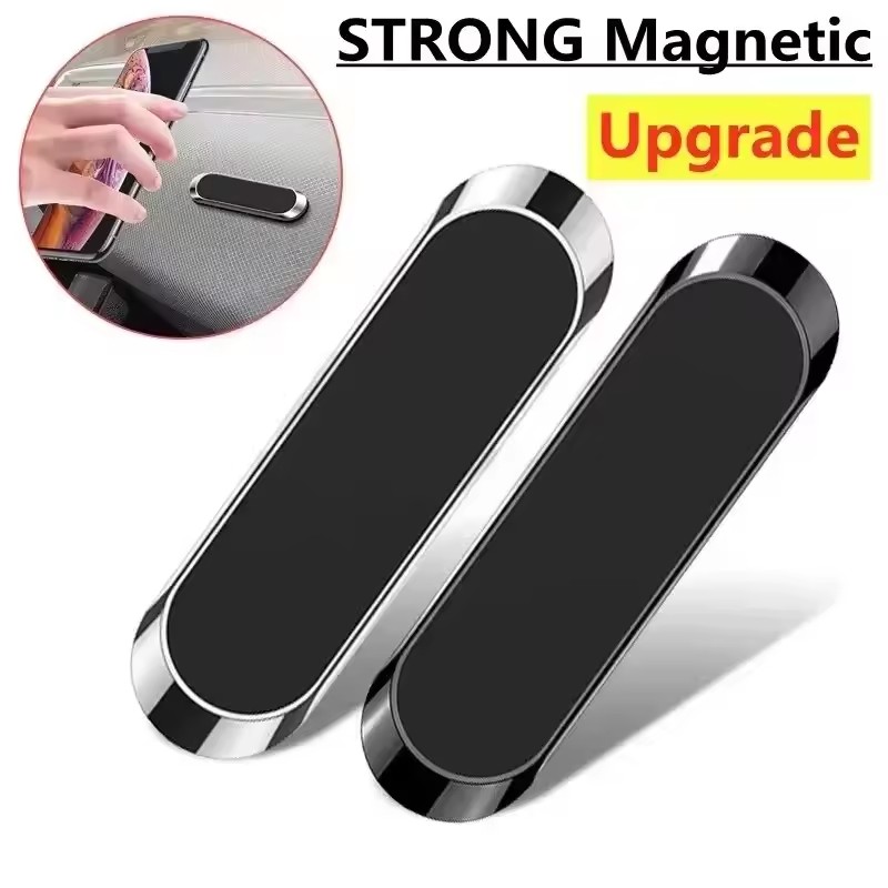 Phone Accessories Magnetic - ที่ยึดโทรศัพท์แม่เหล็กแบบติดรถยนต์ ที่วางโทรศัพท์ในรถยนต์ วัสดุโลหะผสมสังกะสี แม่เหล็กสำหรับยึด GPS ในรถยนต์