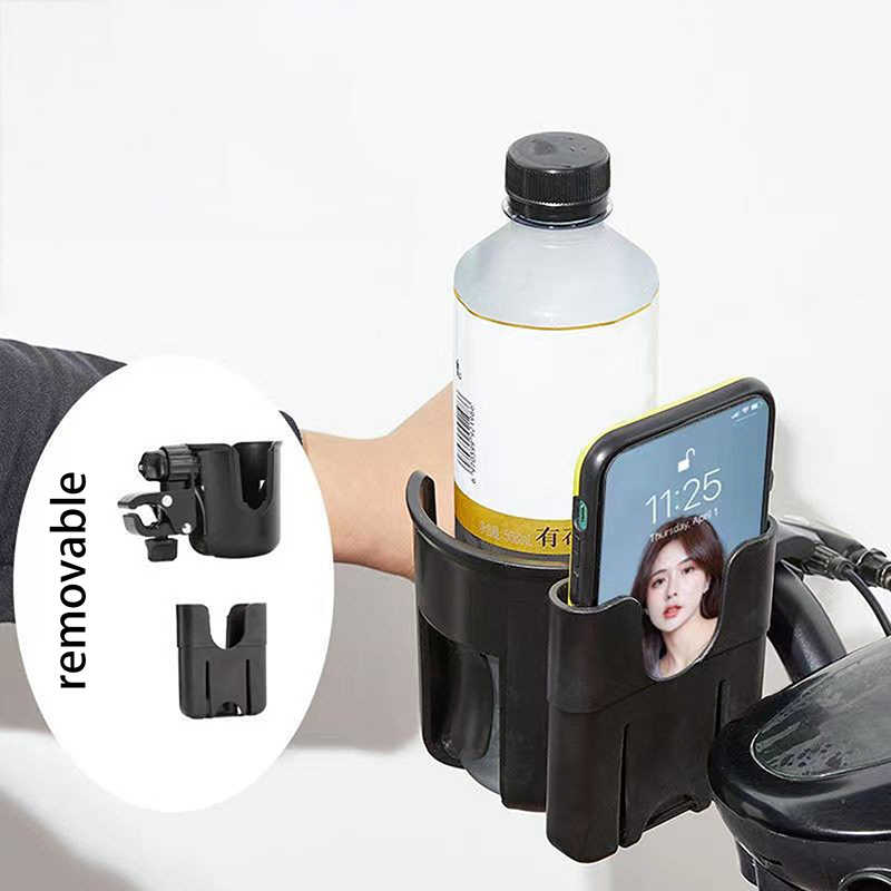 Phone Accessories For Kids - ที่วางขวดน้ำอเนกประสงค์ 1 ชิ้น 2-in-1 สำหรับรถเข็นเด็ก ที่วางแก้วน้ำพร้อมที่วางโทรศัพท์สำหรับเด็ก