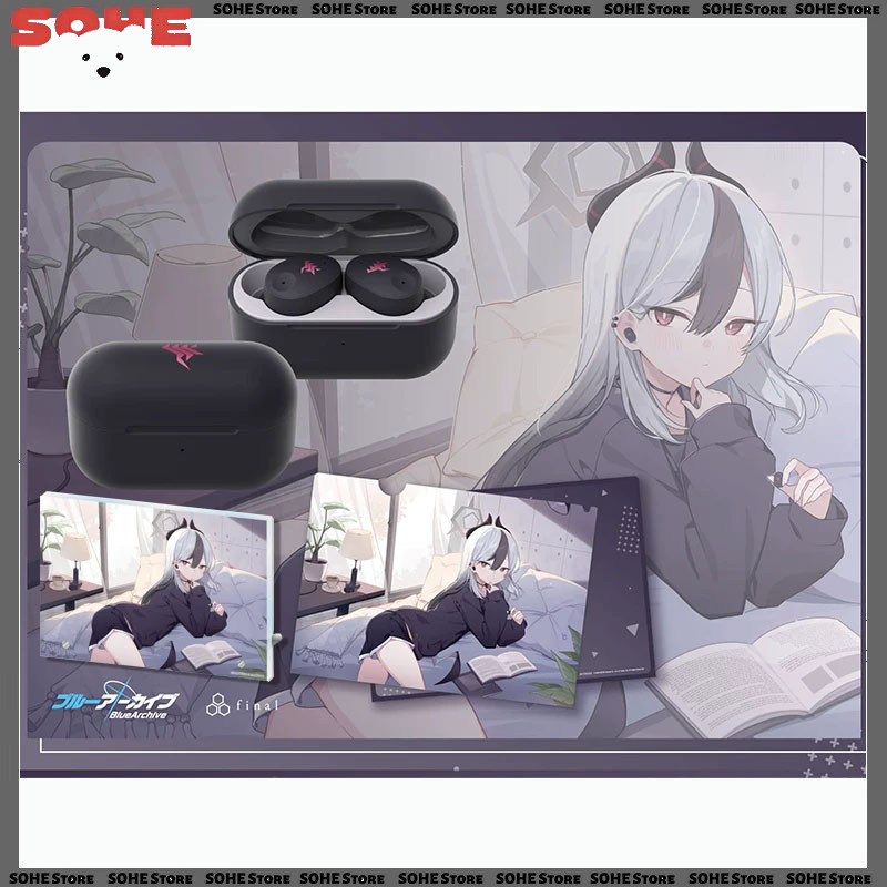 Phone Accessories Brand - หูฟังบลูทูธไร้สาย Blue Archive ZE300 รุ่นพิเศษ ASMR