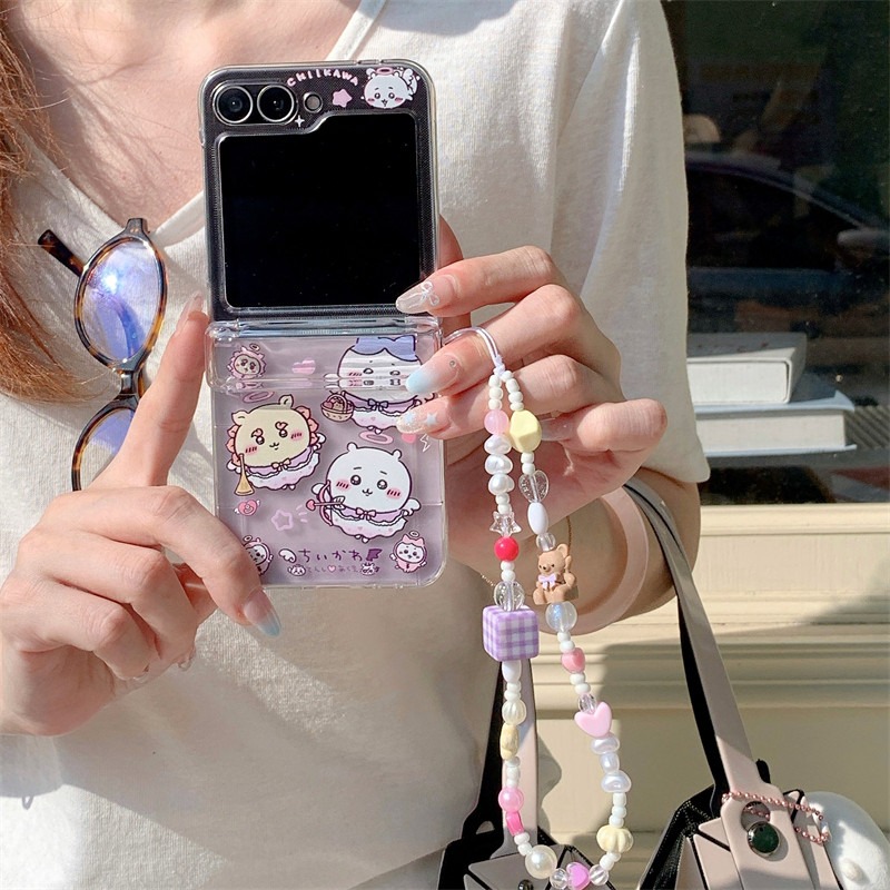 Phone Zone Accessories & Repair Lake Charles Reviews - เคสโทรศัพท์อนิเมะ Chiikawa สำหรับ Samsung Galaxy Z