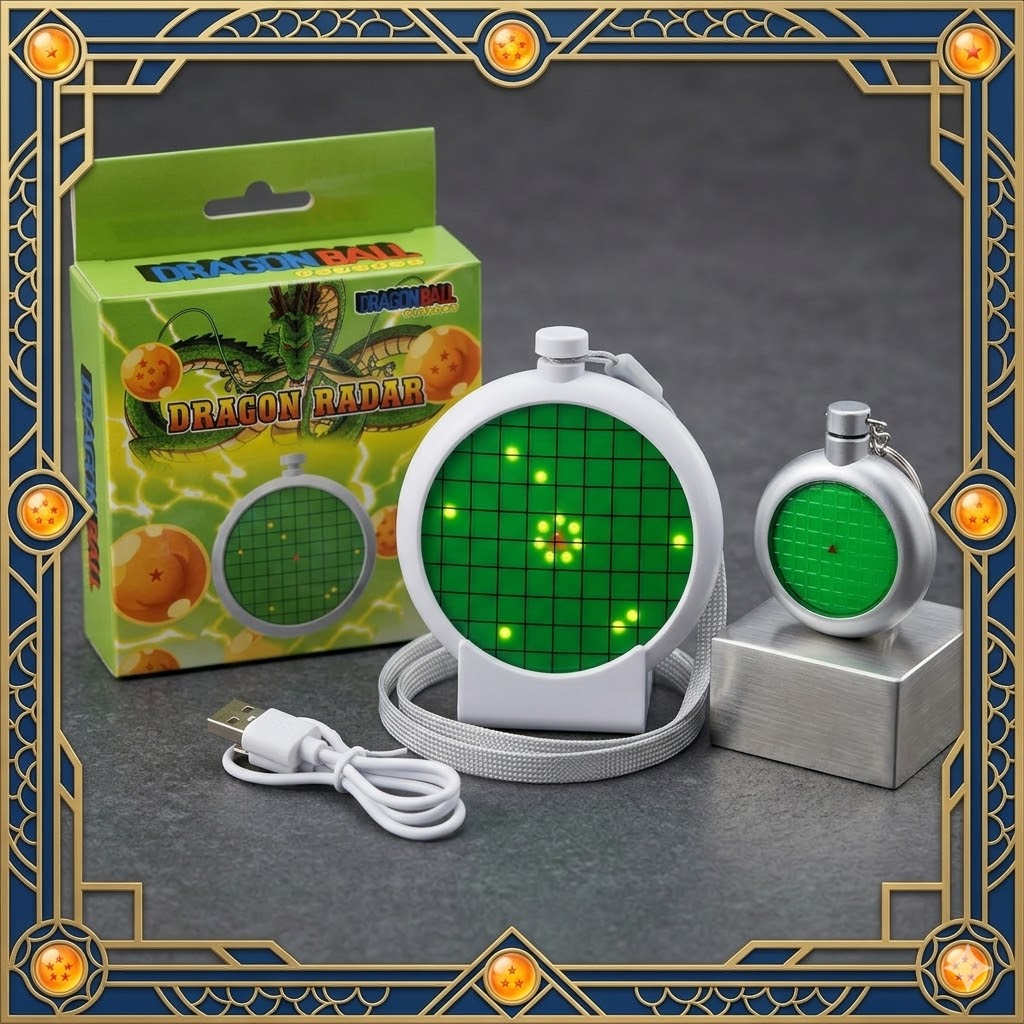 Phone Accessories For Kids - การ์ตูนดราก้อนบอลเรดาร์พวงกุญแจ USB ชาร์จใหม่ได้พร้อมเสียงแสงจี้กระเป๋าเป้สะพายหลังเครื่องประดับโทรศัพท์ของสะสมเด็กของขวัญของเล่น