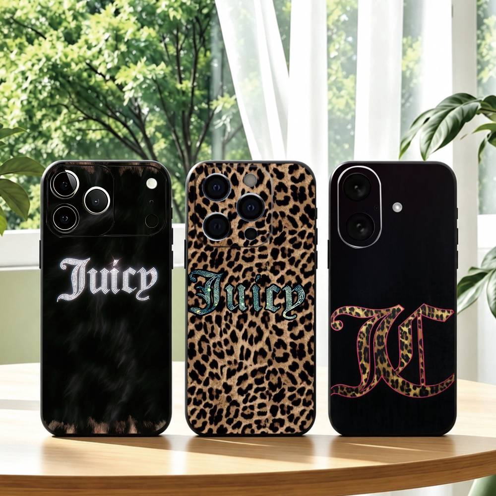 Phone Accessories Brand - เคสโทรศัพท์แบรนด์คลาสสิก Juicy Couture สำหรับ iPhone 17,