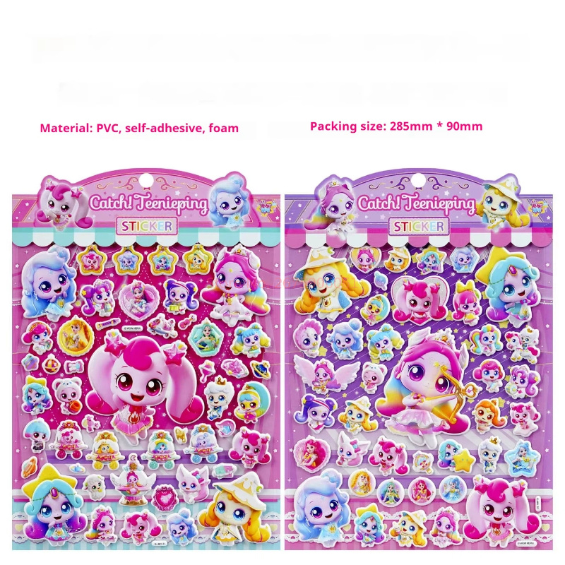 สติกเกอร์นูน 3 มิติ ลายการ์ตูน - Phone Accessories For Kids บทวิจารณ์และราคา