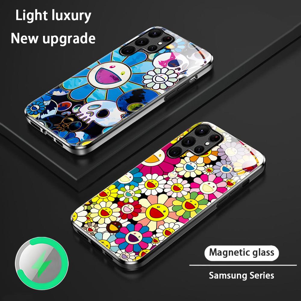 เคสโทรศัพท์ลายภาพวาดดอกทานตะวั - Phone Accessories Magnetic บทวิจารณ์และราคา