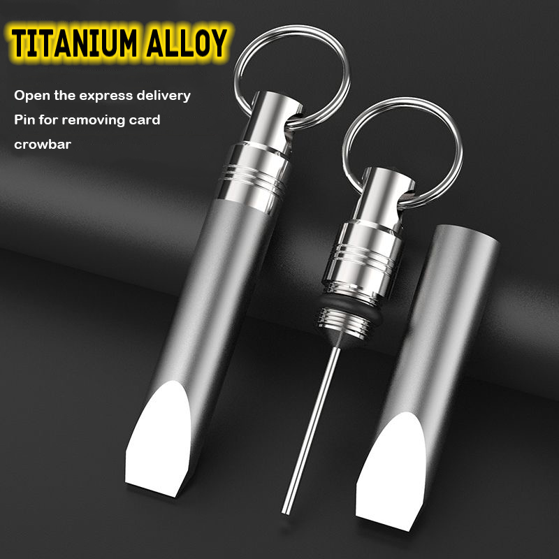 ไทเทเนียมขนาดเล็ก Crowbar จี้  - Sim Card Tool บทวิจารณ์และราคา