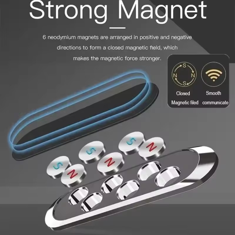 ที่ยึดโทรศัพท์แม่เหล็กแบบติดรถ - Phone Accessories Magnetic บทวิจารณ์และราคา