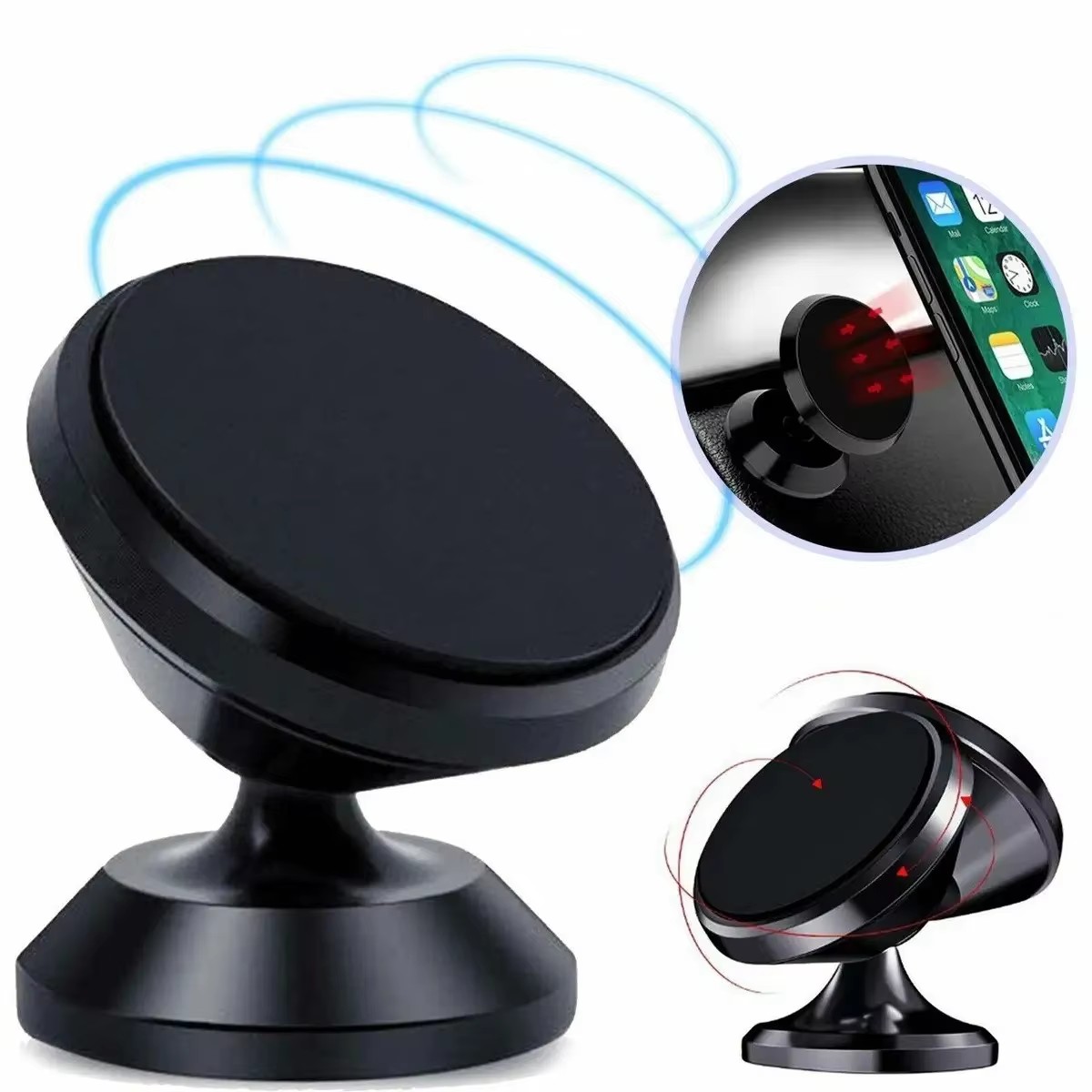 ที่ยึดโทรศัพท์ในรถยนต์แบบแม่เห - Phone Accessories Magnetic บทวิจารณ์และราคา