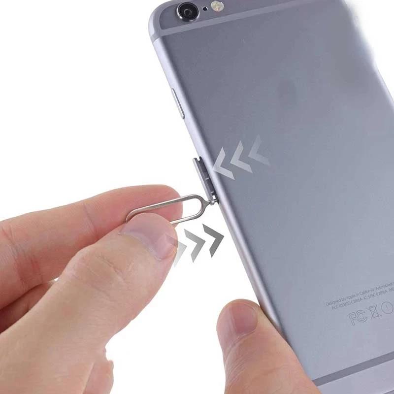1-100 ชิ้น เครื่องมือเปิดถาดซิ - Sim Card Tool บทวิจารณ์และราคา