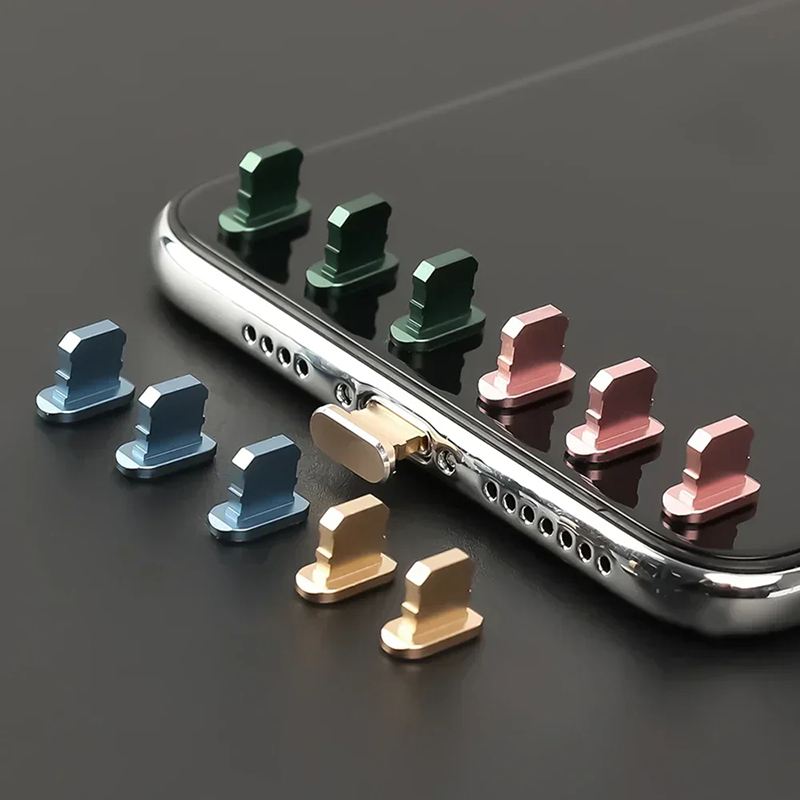 2-10 ชิ้นปลั๊กกันฝุ่นโลหะ ปลั๊ - Quality Phone Accessories บทวิจารณ์และราคา