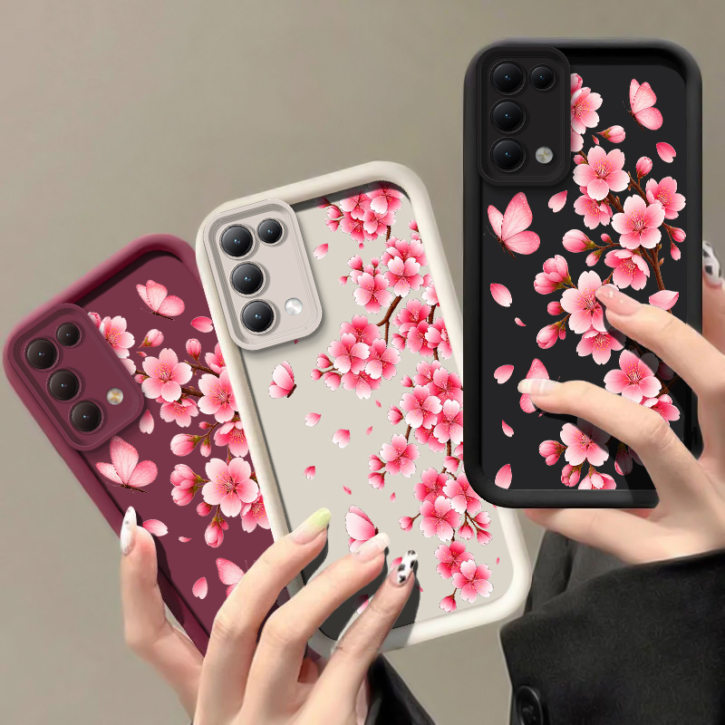 เคสโทรศัพท์ลายดอกไม้สีชมพู สำห - Realme Note 50 บทวิจารณ์และราคา