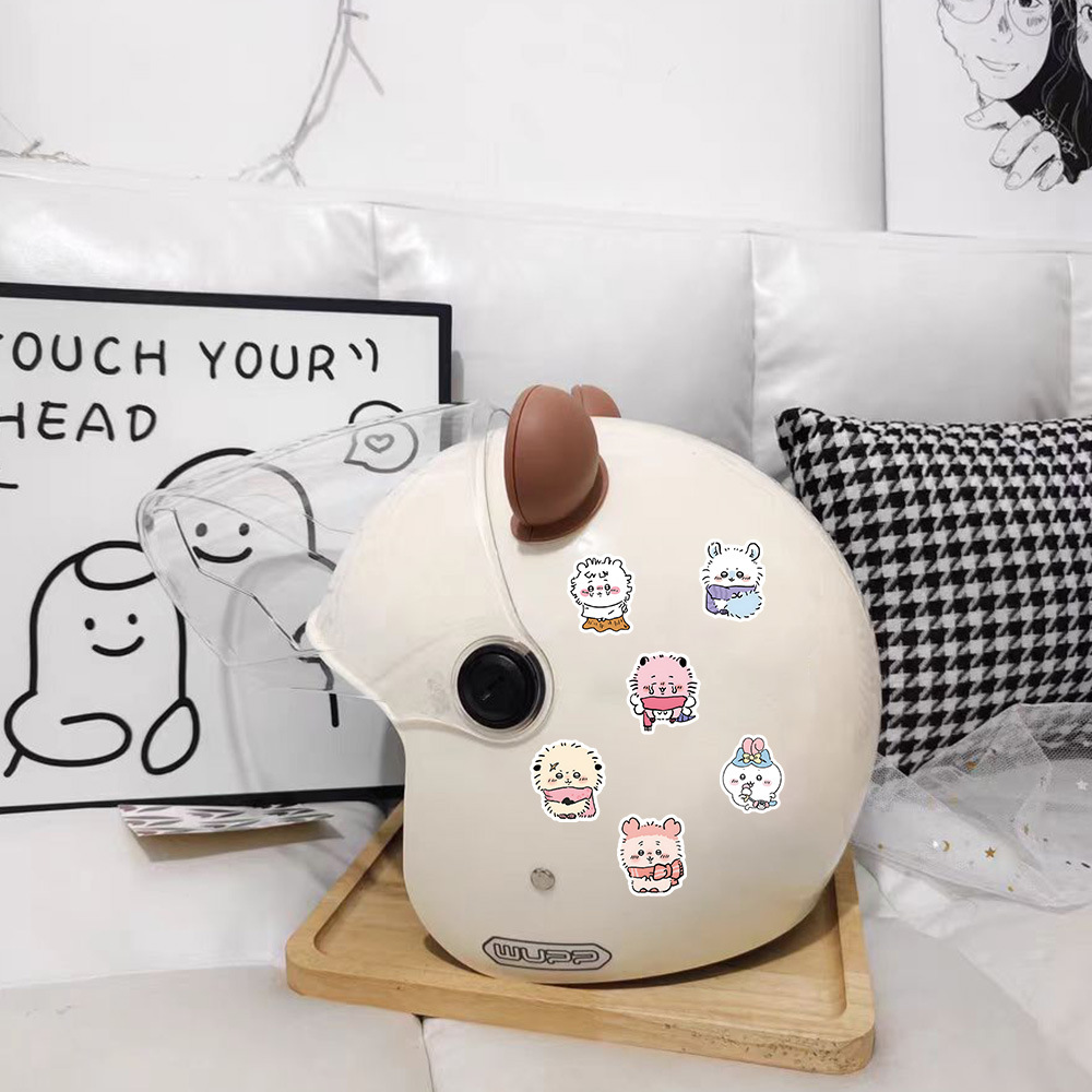 สติกเกอร์ชิคาวะน่ารัก 100 ชิ้น - Phone Accessories For Kids บทวิจารณ์และราคา