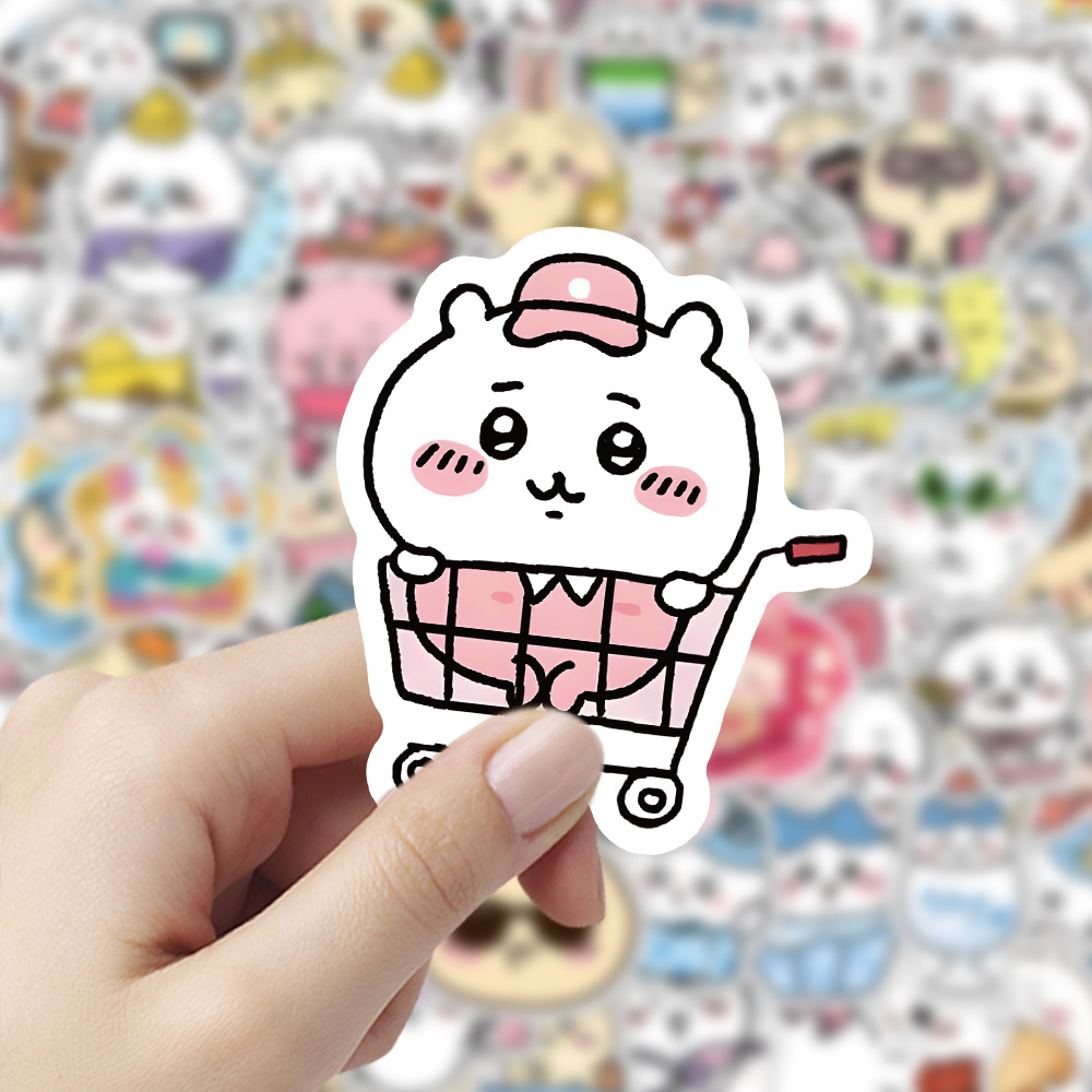 สติกเกอร์ชิคาวะน่ารัก 100 ชิ้น - Phone Accessories For Kids บทวิจารณ์และราคา