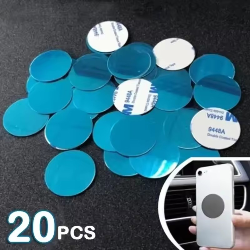 1/50 ชิ้น สติกเกอร์แผ่นโลหะบาง - Phone Accessories Magnetic บทวิจารณ์และราคา