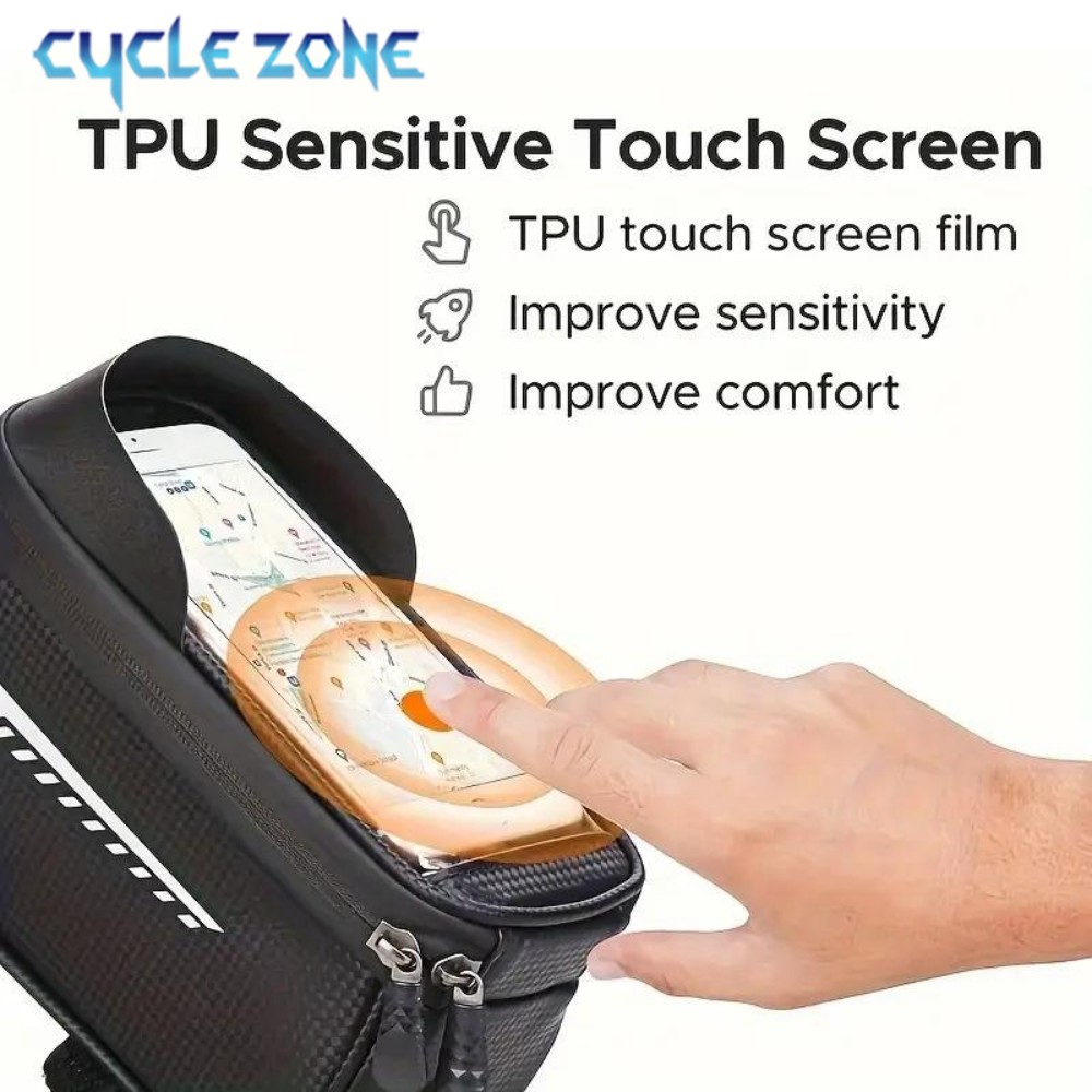 กระเป๋าติดจักรยานแบบติดท่อด้าน - Phone Zone Accessories & Repair Lake Charles Reviews บทวิจารณ์และราคา