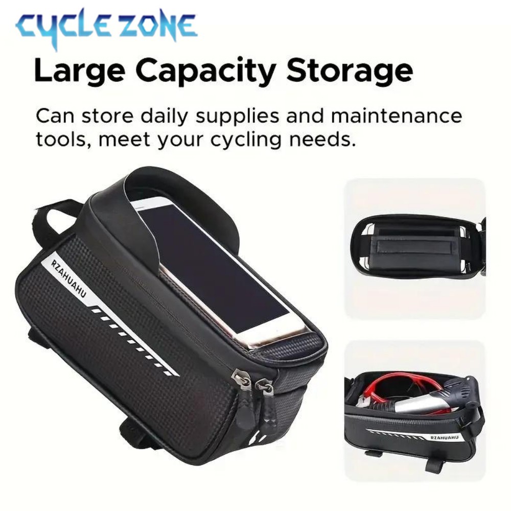 กระเป๋าติดจักรยานแบบติดท่อด้าน - Phone Zone Accessories & Repair Lake Charles Reviews บทวิจารณ์และราคา