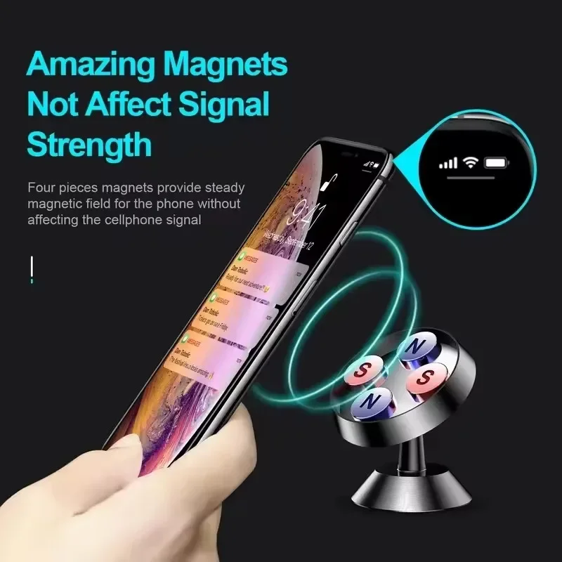 ที่ยึดโทรศัพท์ในรถยนต์แบบแม่เห - Phone Accessories Magnetic บทวิจารณ์และราคา